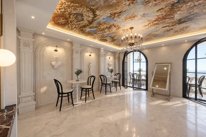 Cafe Roma Via — 3D tasarım 2