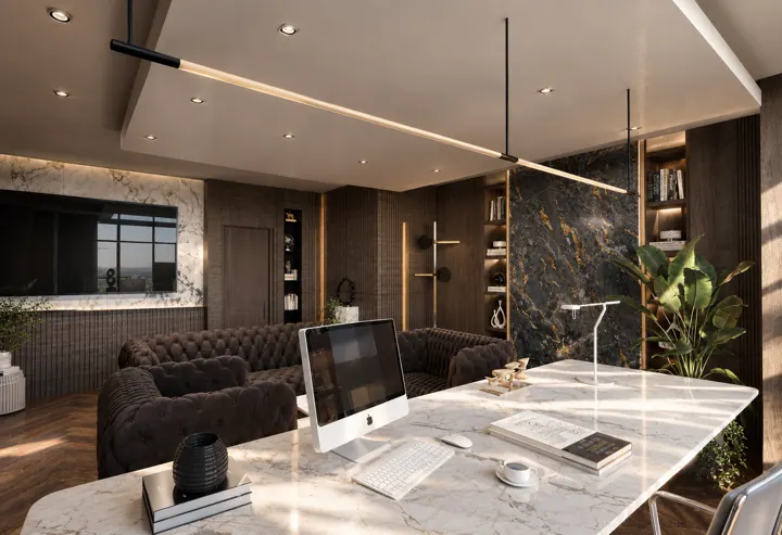 Next Level Loft Ofis — 3D tasarım 2