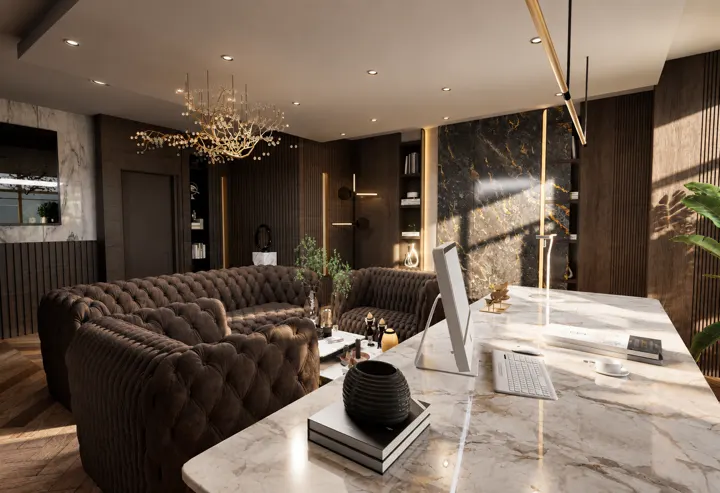 Next Level Loft Ofis — 3D tasarım 3