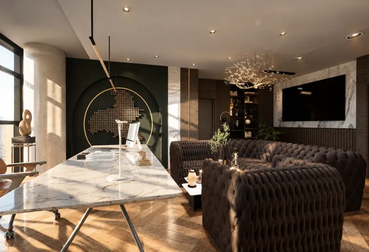 Next Level Loft Ofis — 3D tasarım 8
