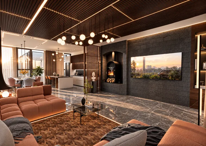 Panorama Beytepe Villaları — 3D tasarım 1
