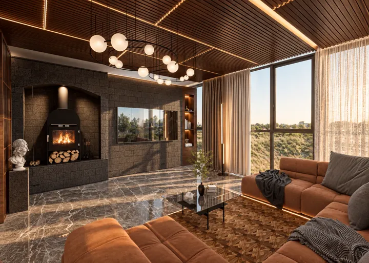 Panorama Beytepe Villaları — 3D tasarım 2