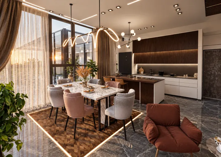 Panorama Beytepe Villaları — 3D tasarım 4