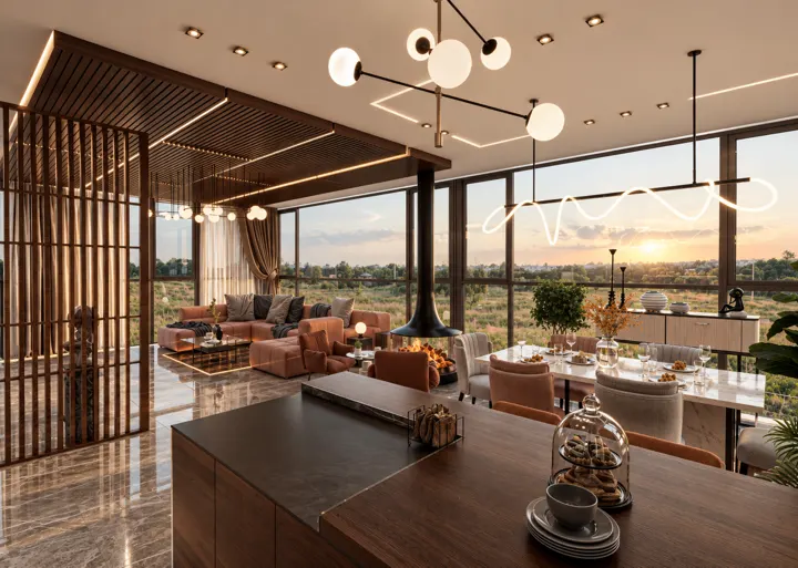 Panorama Beytepe Villaları — 3D tasarım 5