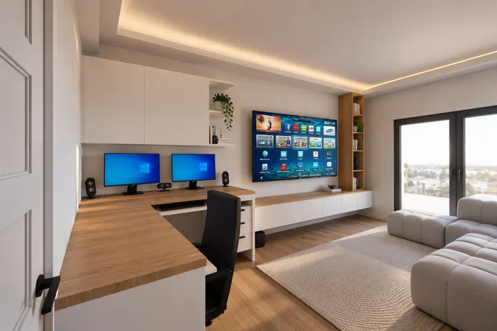 Turgut Özal Mahallesi Anahtar Teslim Mobilya — 3D tasarım 4