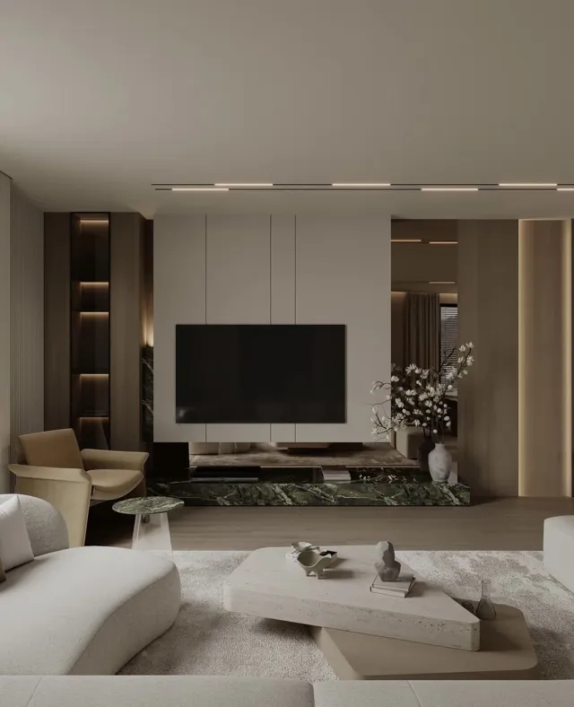 TV Ünitesi ve Salon model örneği